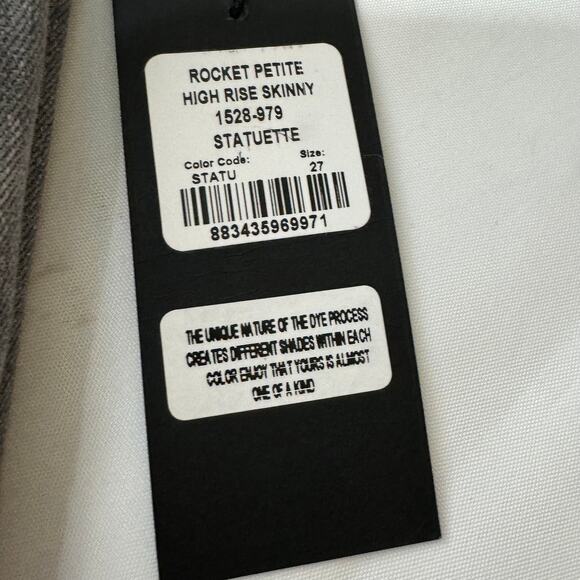 Anthropologie Citizens of Humanity Rocket Sculpt High Rise Skinny Size 27P NWT - Picture 10 of 15